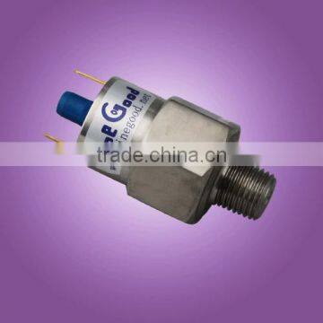 Adjustable oil pressure switch water heater