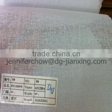 Woven Gauze interlining for embroidery