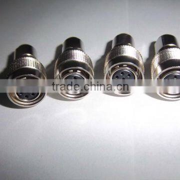 6 Pins Mini Metal push-pull industry camera connector manufactory