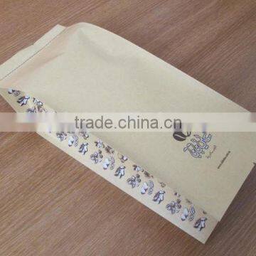 Side guset paper packaging bag