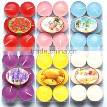 Manufacturer supply hot sale paraffin wax tealight candle