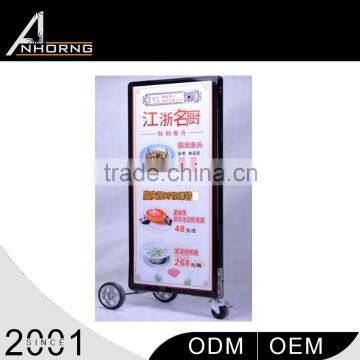 high brightness scrolling led advertising vehicle light box