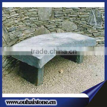 Brand New Dark Grey Stone Bench Classic Granite Bench Seat