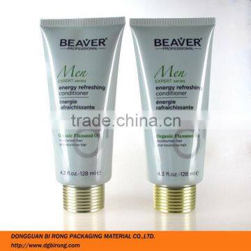 Large Diameter Plastic Cosmetics Hair Conditioner Packaging Tubes