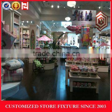 Customized multifunction clothing store fixtures for kids