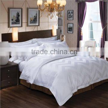 Hotel white bedding set wholesale cotton white hotel bedding set