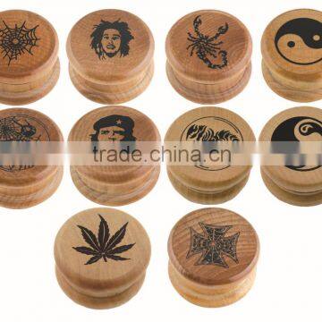 wood herb grinder