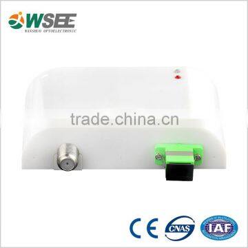 New style 1550nm catv ftth optic receiver node in plsastic Shell