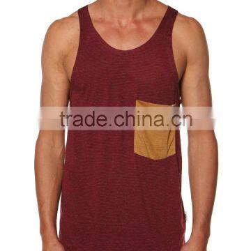 Printed mens Custom running gym singlets