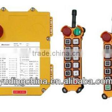hoist remote controller 10 push buttons Double speed F21-10D-2TX industrial hoist wireless remote control