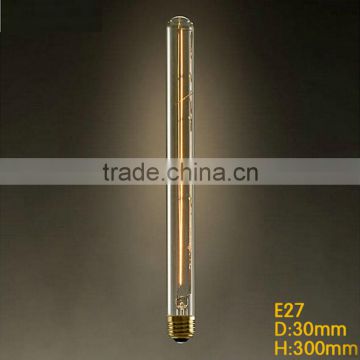 Hot Selling T30-300 Dimmable Edison Bulb 220V 60W Edison Bulbs