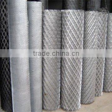 Electric galvanizing expanded metals