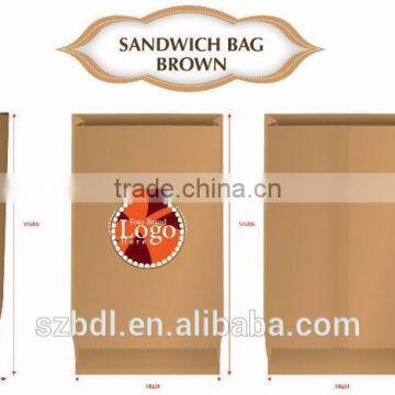 Cheap Factory Price Kraft Food Paper Bag