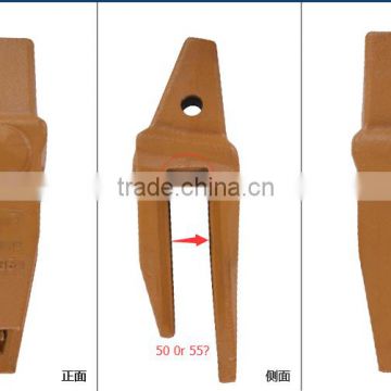 excavator bucket rock teeth and adapter