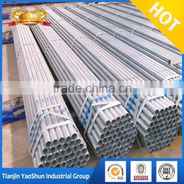 galvanized steel pipe dn50/ Dn100 galvanised steel tube