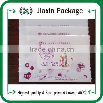 26pcs Disposable Wet Wipes Pouch Laminated Packing Film With Printing