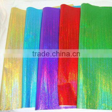 Customized Shiny Colorful High Quality Embossing Packing Paper For Gift