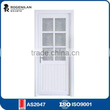 Rogenilan 45 series aluminum commercial interior door with double glass