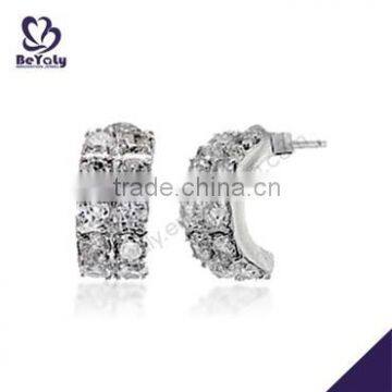 hot sale high quality sterling silver happy back earring backs