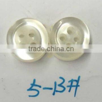 4 holes 17L resin shirt buttons