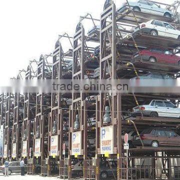 Vertical rotary smart parking lift equipment