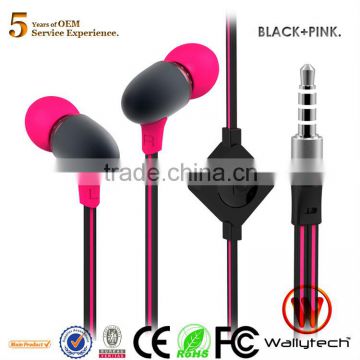 Newest colorful earphone earphone parts,music earphone for mobile phone