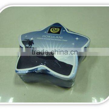 Brand promotional star mould compressed magic towel