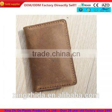 Leather Business Card Holder for Men