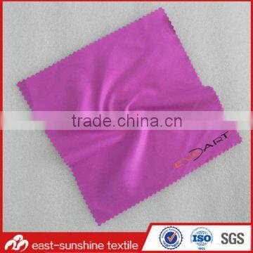 high quality 100% polyester microfiber fabric,logo printed microfiber lens cleaning cloth