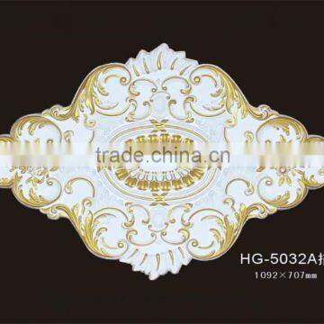 HG5032 China high quality and European-style pu ceiling medallions mouldings