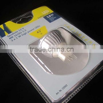 plastic clear transparent clamshell blister packaging