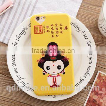 High quality silicone phone case/cute cartoon phone case for Iphone 6 6s