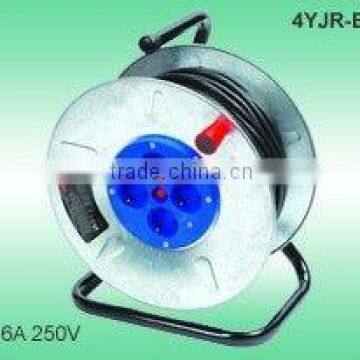 Cable Reels GS/CE Cable Reel with VDE cable H05VV-F 3G1.5mm2 25/50meters each pc packed in a carton