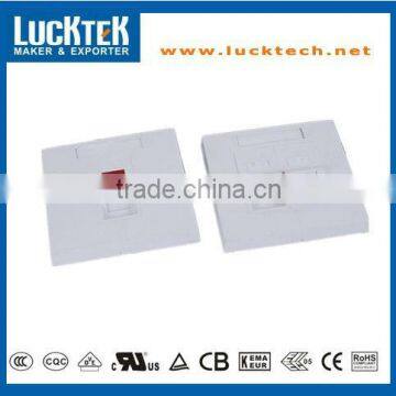 2 port network angle RJ45 face plate