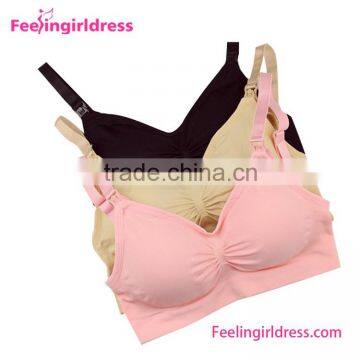 Pink Quality Newly Design Seamless Girl Tube Bra