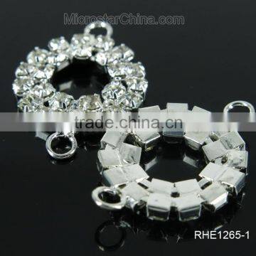 2015 Hot Rhinestone Diamond Design Custom Copper Broken Heart Pendant photo-6