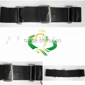 Fashion dacron elastic belt for lady