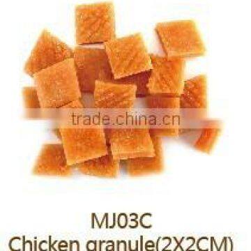 Pet food-MJ03C-Chicken granule(2x2cm)