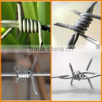 ISO 9001 certificate electro galvanized barbed wire