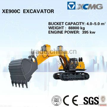 XCMG XE900C big excavator of 100 ton crawler excavator