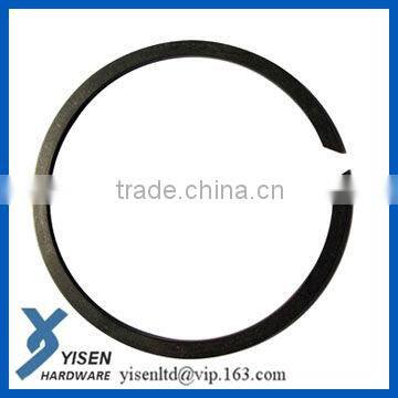 Flat wire mechanical seal spring