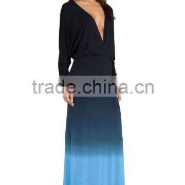 Women Gowns Black Blue New Dye Evening Dress Gowns China Online Shopping Dress Wholesale photo-2