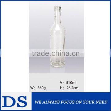 Wholesale 500ml glass bottle for vinegar or spice glass bottle                        
                                                Quality Choice