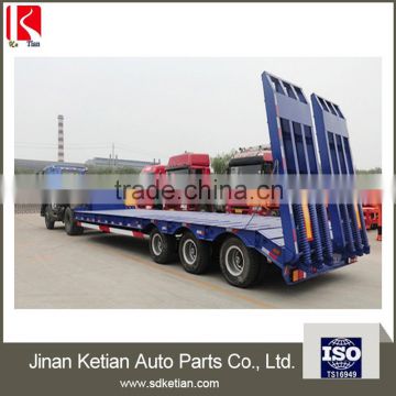 Heavy Duty Truck trailer 60 ton Low Bed Semi-Trailer