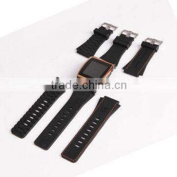 custom rubber strap for watch,24mm silicone watch strap