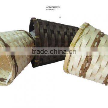 Flower Bamboo Basket