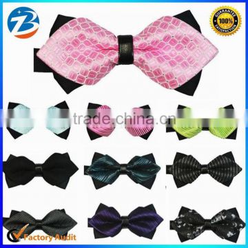 Good Quality Point End Silk Leisure Jacquard Bow Ties for Men                        
                                                Quality Choice