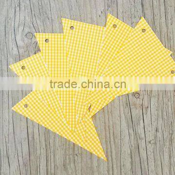 Rainbow Stripe Bunting Banner Printable Hanging Paper Banner Kids Party Decoration photo-5