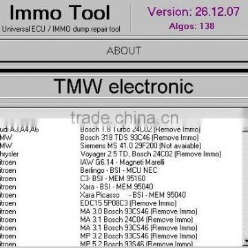 Immo Tool Auto Garage Repair data