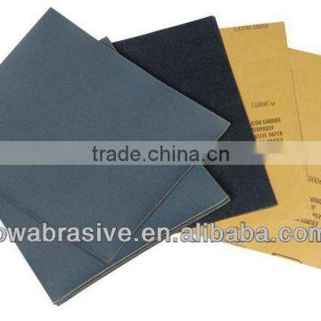 230*280mm aluminum oxide abrasive sandpaper sheet